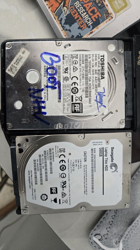 Ổ cứng HDD 500GB 2.5 inhs  cho laptop hoặc BOX HDD. Mua bán Linh kiện (RAM, Card...) tại Huyện Châu Đức Bà Rịa - Vũng Tàu được đăng bởi Huy hình 1