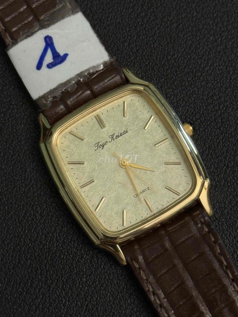 Đồng hồ Citizen Tank Vintage Vàng Mạ vàng. Mua bán Đồng hồ tại Huyện Khoái Châu Hưng Yên được đăng bởi Nên tuki hình 1