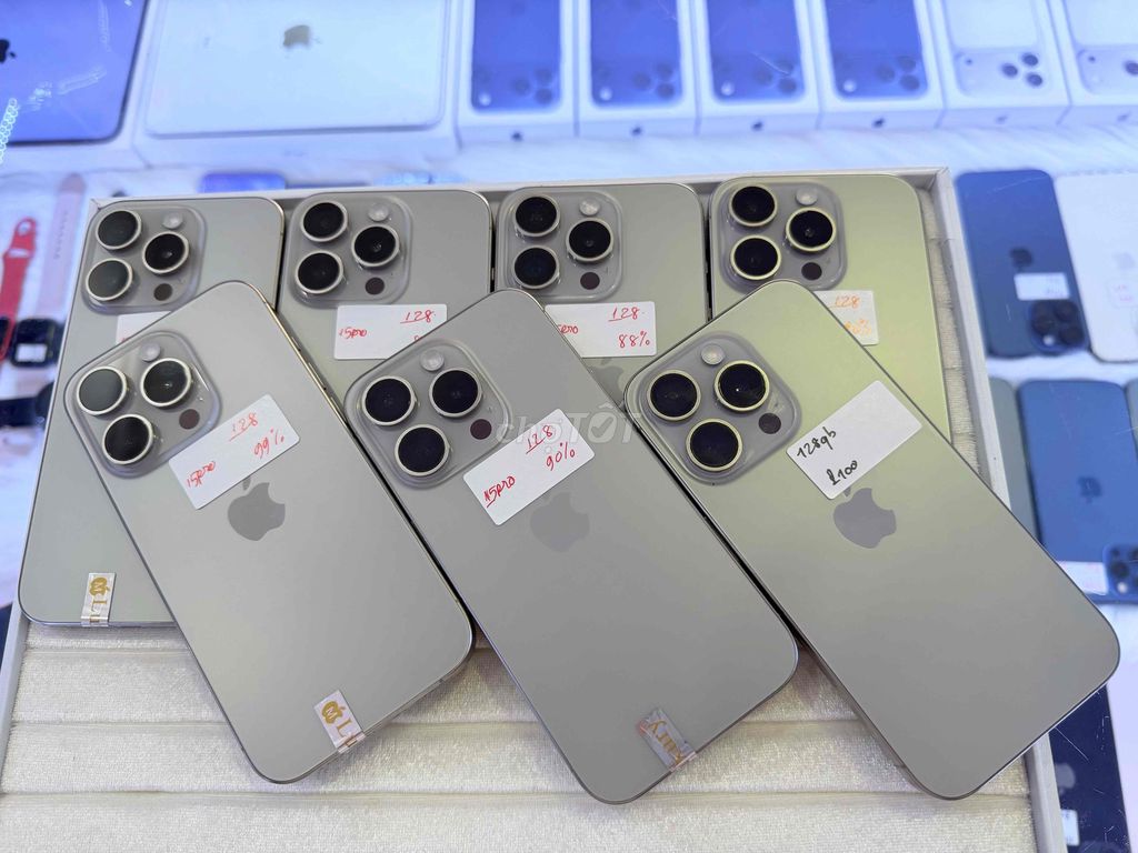 Apple iPhone 15 Pro 128GB Xám. Mua bán Điện thoại tại Huyện Trảng Bom Đồng Nai được đăng bởi BẰNG APPLE hình 1