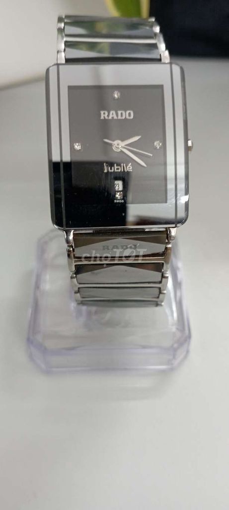 Đồng hồ Rado Jubilé Nam Bạc Đen. Mua bán Đồng hồ tại Quận 10 Tp Hồ Chí Minh được đăng bởi Đồng Hồ QUARTZ hình 1
