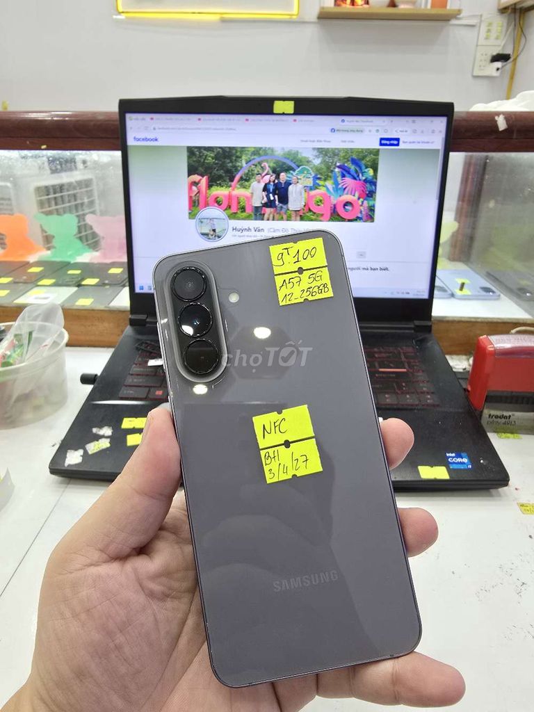 Samsung A57 5G 256GB - Ram 12. Mua bán Điện thoại tại Thành phố Long Xuyên An Giang được đăng bởi Facebook Cầm Đồ Thúy Vân hình 1