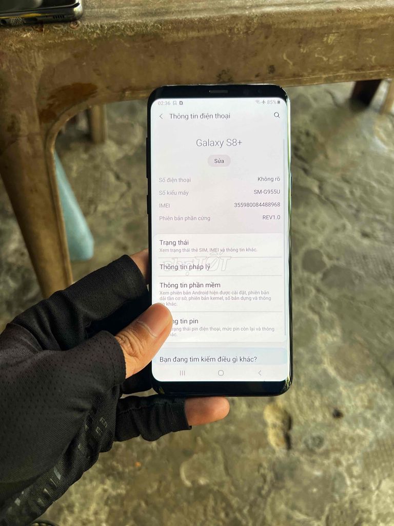 Samsung Galaxy S8 Plus Đen. Mua bán Điện thoại tại Quận 12 Tp Hồ Chí Minh được đăng bởi Goat Tech hình 1
