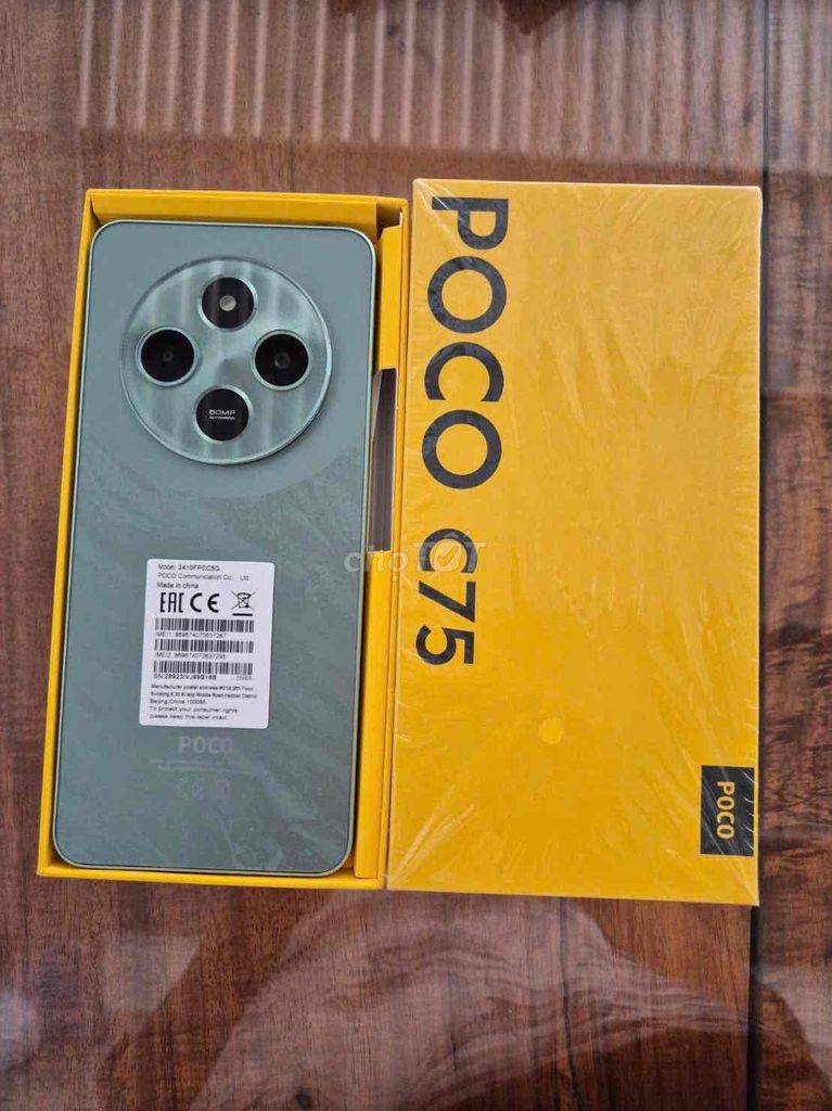 POCO C75 8GB/256GB Xanh. Mua bán Điện thoại tại Huyện Tri Tôn An Giang được đăng bởi TRUONG IT hình 1