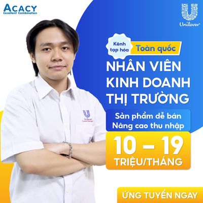Sale Thị Trương Unilever Kênh Tạp Hóa - Long Xuyên