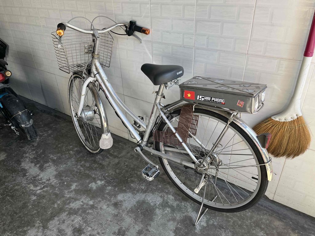 xe đạp Nhật khung nhôm chạy điện. Mua bán Xe đạp tại Huyện An Dương Hải Phòng được đăng bởi Chenglong Hải Phòng hình 5