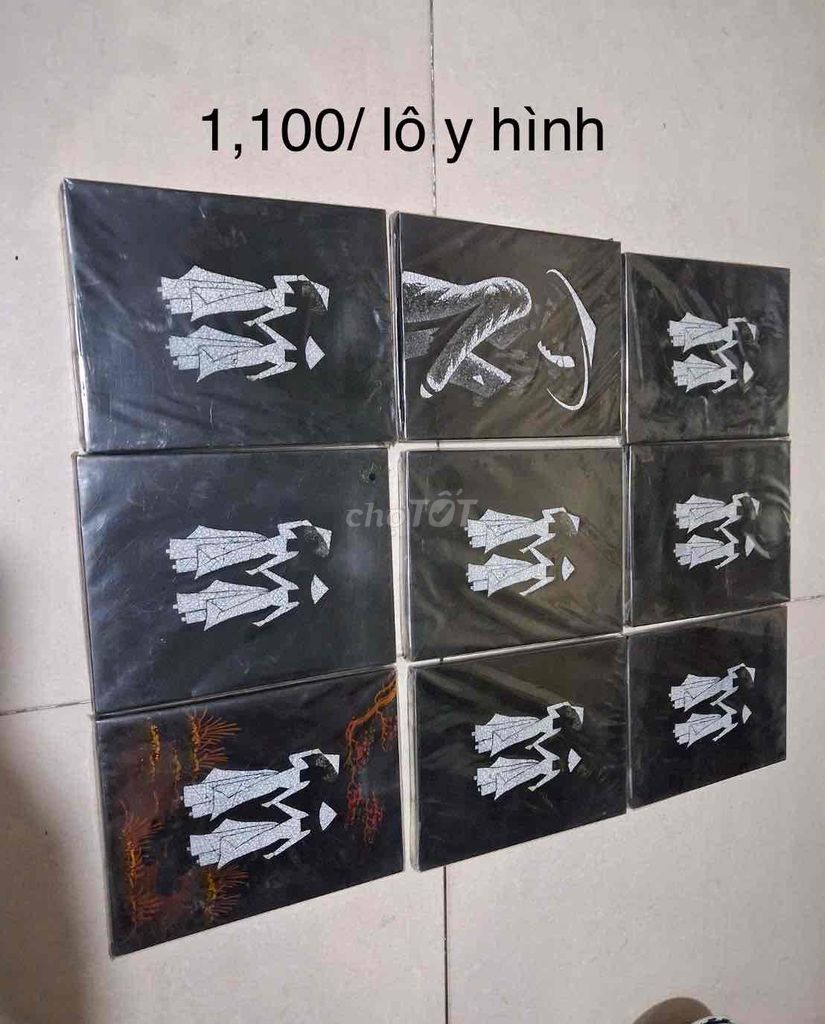 Tranh sơn mài Mini Đen trắng. Mua bán Đồ sưu tầm, đồ cổ tại Quận 6 Tp Hồ Chí Minh được đăng bởi shop decor đồ xưa cũ hình 1