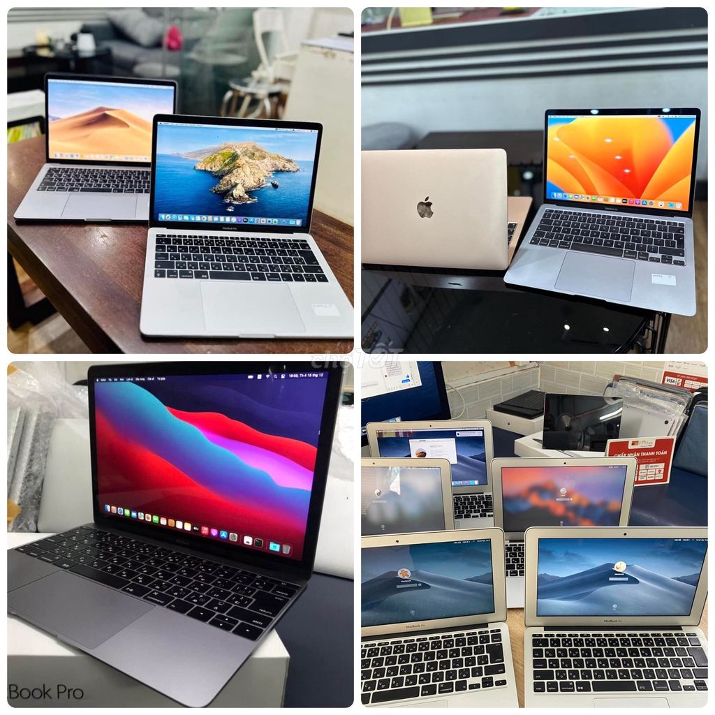 Macbook Air 2017-11&13inh đẹp core i7 8G/1TB có BH