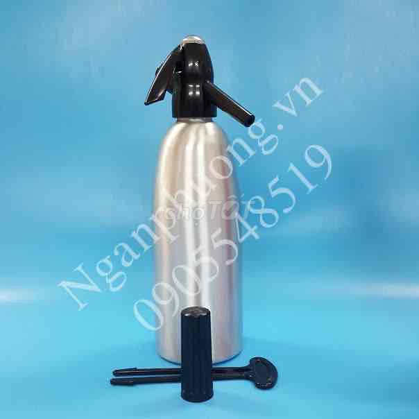 Bình làm nước soda - Soda Siphon 1 lít hợp kim