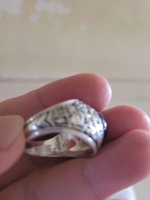Nhẫn bạc xưa Mỹ chính hãng 1966
