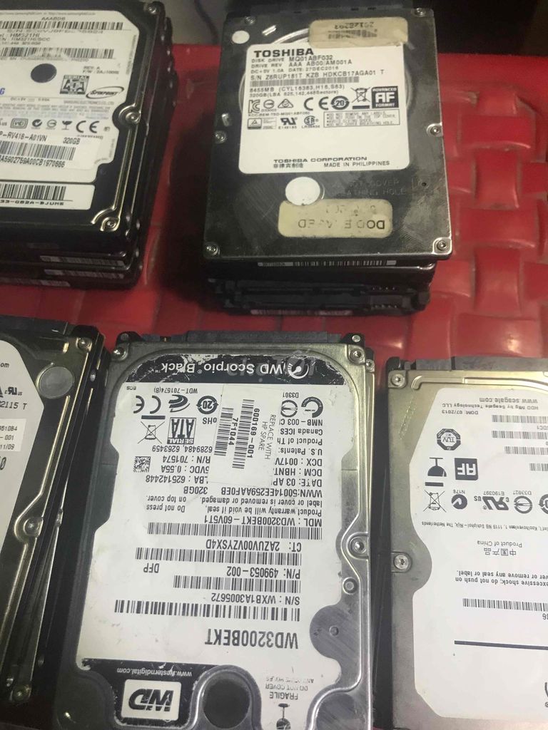 HDD laptop 320G sk p100%