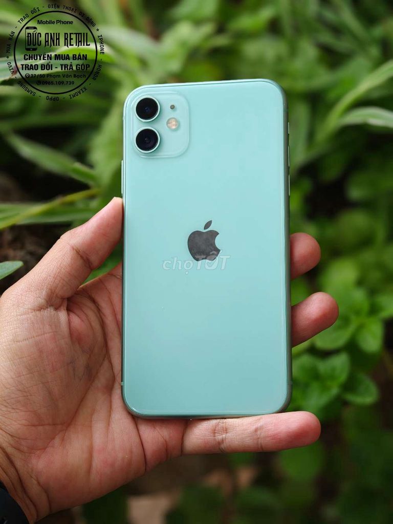 iPhone 11 64GB Xanh Quốc Tế. Mua bán Điện thoại tại Thành phố Buôn Ma Thuột Đắk Lắk được đăng bởi Đức Anh Retail hình 1