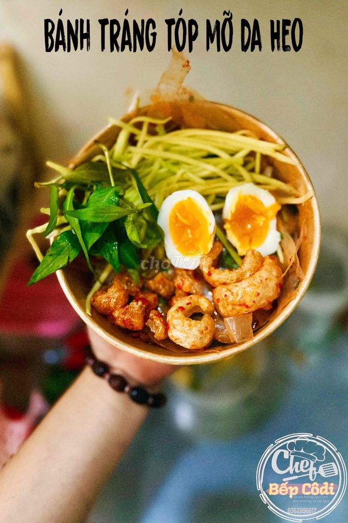 Bánh tráng tóp mỡ Bếp Codi Cay nhẹ. Mua bán Đồ ăn, thực phẩm và các loại khác tại Quận Gò Vấp Tp Hồ Chí Minh được đăng bởi Ái Vy hình 1