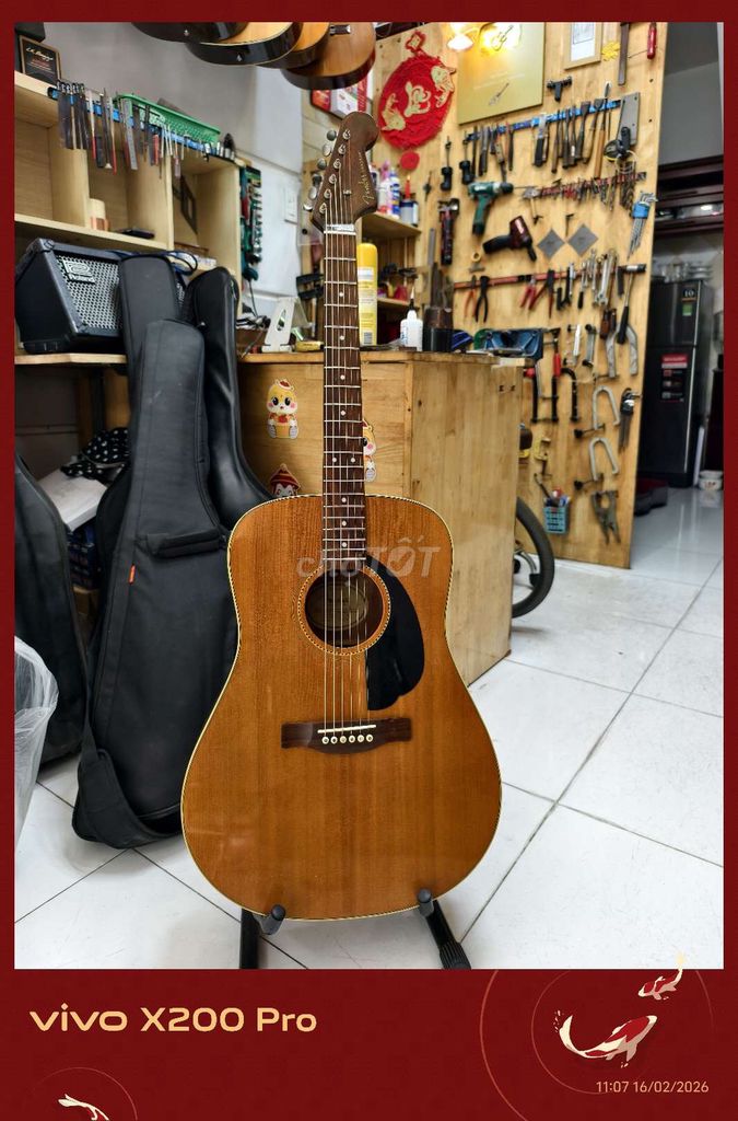 Đàn guitar Fender Sonoran Nâu. Mua bán Nhạc cụ tại Quận 10 Tp Hồ Chí Minh được đăng bởi Tuấn Nguyễn Guitar hình 1