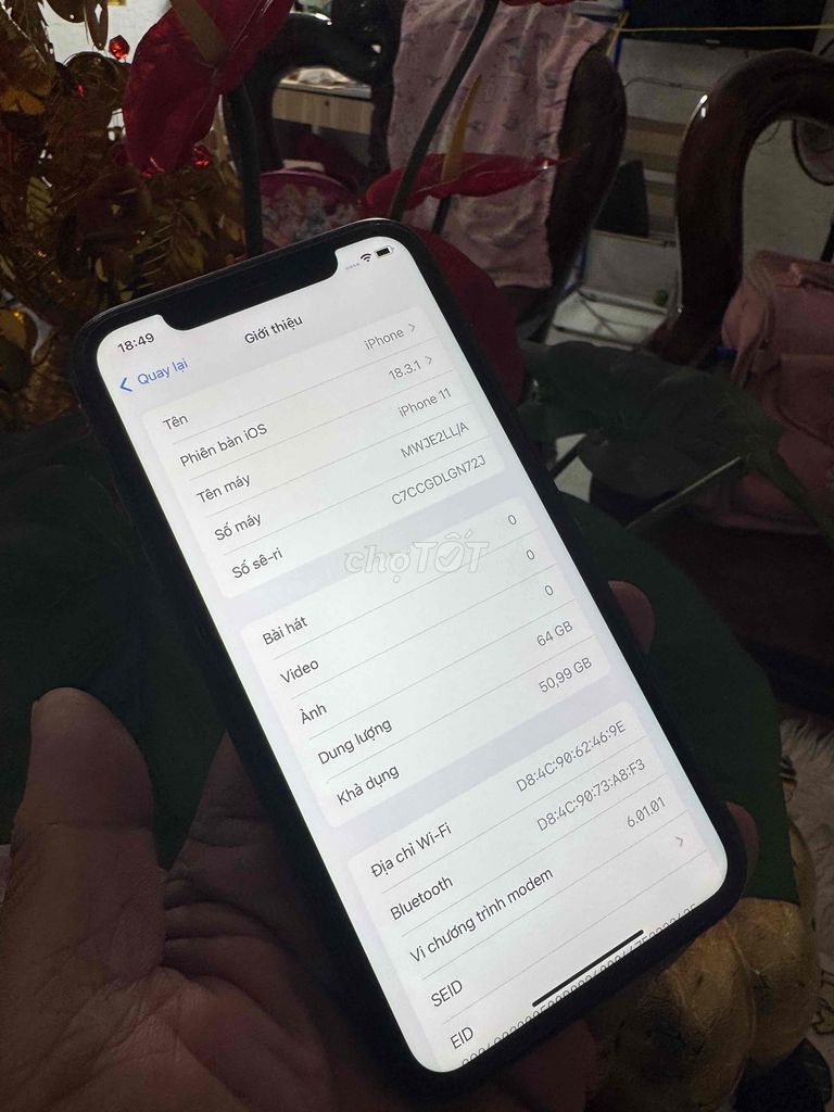 iPhone 11 64G đen