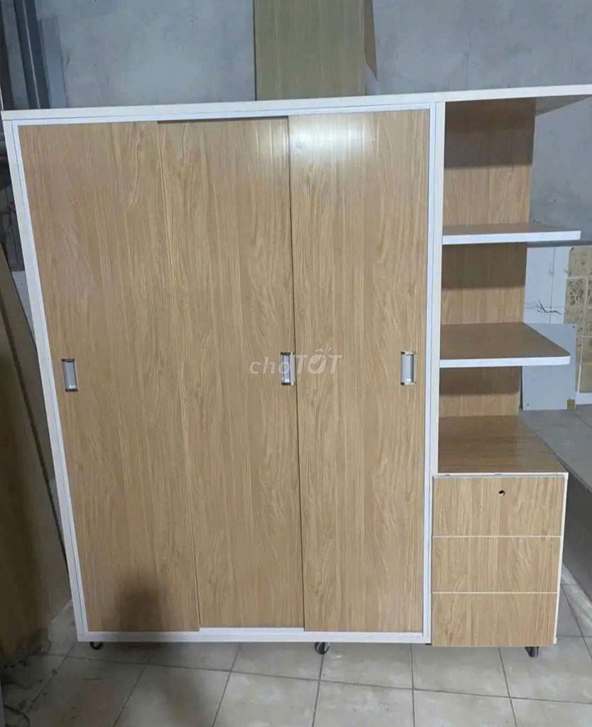TỦ NHỰA CỬA LÙA 3 CÁNH 1 KỆ MÀU H10. Mua bán Nội thất, đồ gia dụng khác tại Huyện Củ Chi Tp Hồ Chí Minh được đăng bởi Tủ nhựa đài loan hoàng quân hình 1