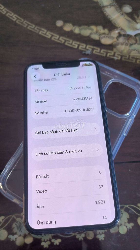 Apple iPhone 11 Pro 256GB Vàng. Mua bán Điện thoại tại Quận 12 Tp Hồ Chí Minh được đăng bởi Việt Trần hình 1