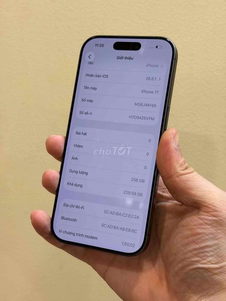 Apple iPhone 17 256GB Đen Quốc tế 99% bản Hàn. Mua bán Điện thoại tại Quận Hai Bà Trưng Hà Nội được đăng bởi TechUS4u hình 1