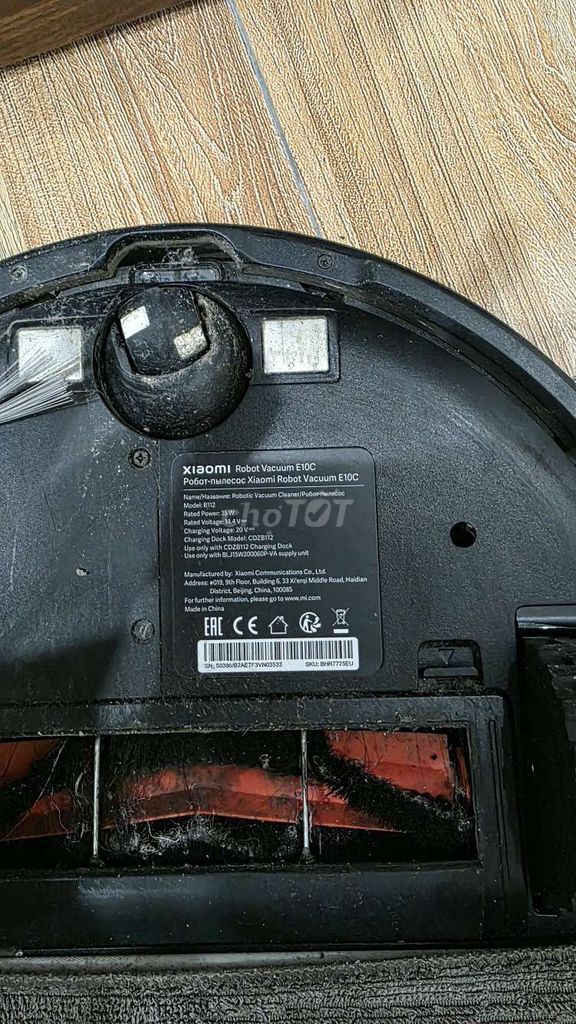 Robot hút bụi Xiaomi Vacuum E10C Đen. Mua bán Thiết bị vệ sinh, nhà tắm tại Quận Nam Từ Liêm Hà Nội được đăng bởi Trần Đạt hình 1