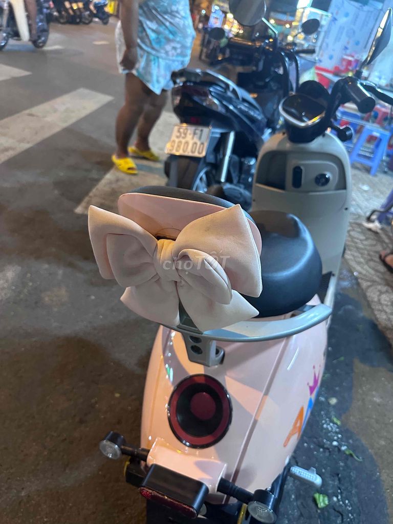 Xe máy điện màu Hồng Mới. Mua bán Xe điện tại Quận 10 Tp Hồ Chí Minh được đăng bởi Như Ý hình 3