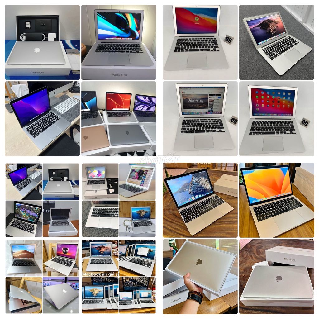 Macbook Air/Pro retina 2017/ram8/SSD1TB có bh+ship