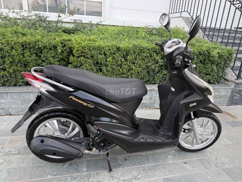 SYM Passing 50 куб. см, 2023 г., черный, 308,55 км