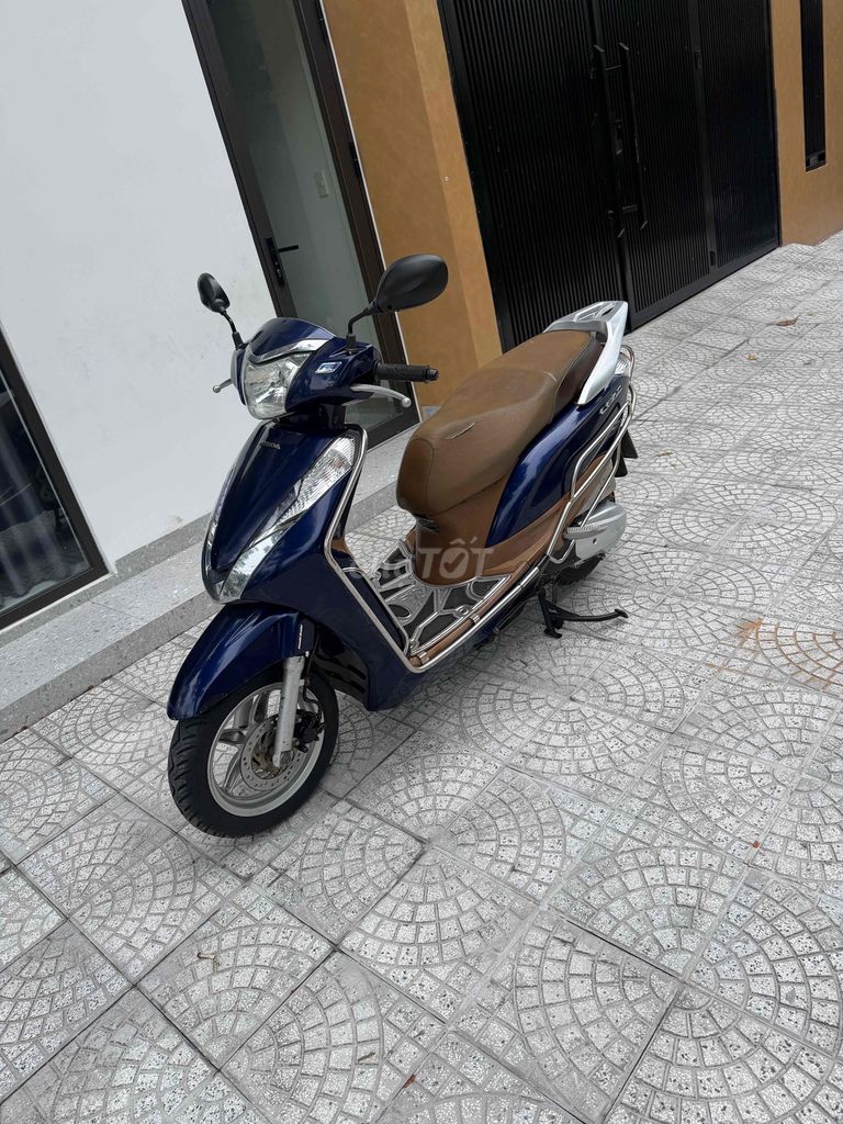Honda Lead, синий, документы владельца, номер 43