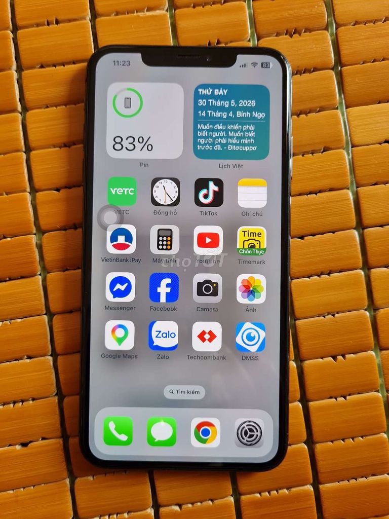 iPhone Xs Max 64GB Đã thay lưng. Mua bán Điện thoại tại Huyện Mỹ Lộc Nam Định được đăng bởi Gia Khang hình 1
