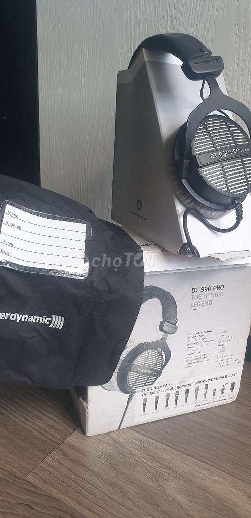 Tai nghe kiểm âm beyerdynamic DT 990 PRO Mới 100%. Mua bán Tivi, Âm thanh tại Quận Bình Thạnh Tp Hồ Chí Minh được đăng bởi Tùng hình 1