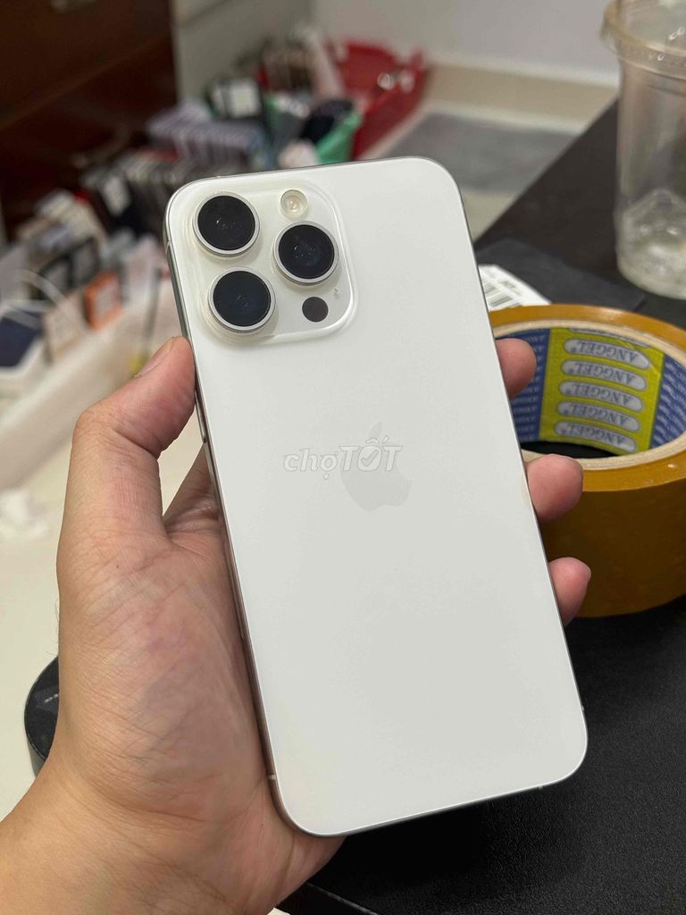 15promax 256 trắng LL p89 có cấn tặng ốp dùng ok. Mua bán Điện thoại tại Quận 11 Tp Hồ Chí Minh được đăng bởi MT Store hình 1