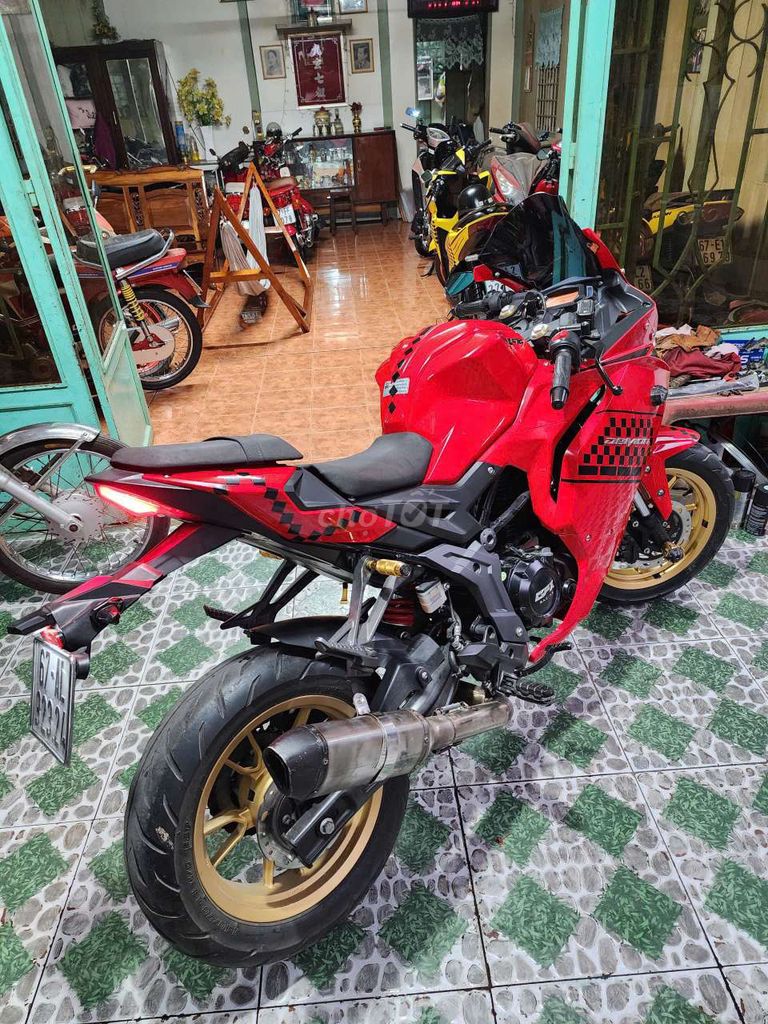 Moto GPX Demon 150GR đời 2018 máy zin ngon im bs67. Mua bán Xe máy tại Huyện Chợ Mới An Giang được đăng bởi Giang Nguyễn cầu Ông Chưởng Chợ Mới An Giang  hình 5