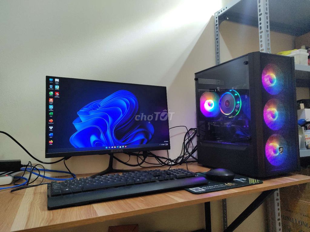 PC Gaming H510/i3 10105F/16GB/RX580 new. Mua bán Máy tính để bàn tại Thành phố Thủ Đức Tp Hồ Chí Minh được đăng bởi Lê Quý Minh hình 1
