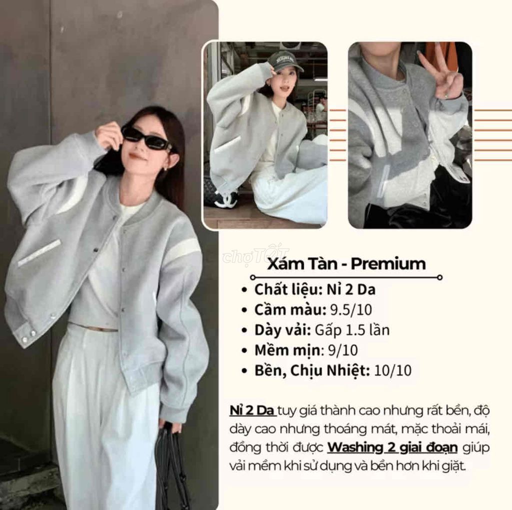 Áo khoác bomber Kimee House Nữ. Mua bán Quần áo tại Thị xã Sơn Tây Hà Nội được đăng bởi Tran Thu Trang hình 1