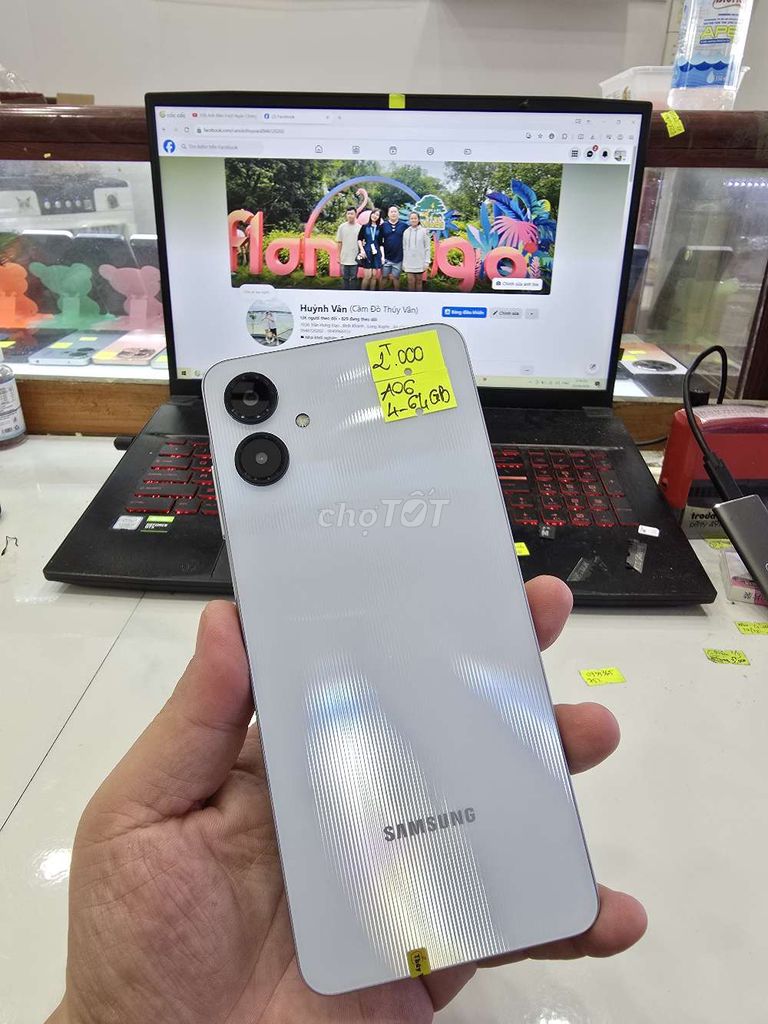Samsung A06 - 64GB. Mua bán Điện thoại tại Thành phố Long Xuyên An Giang được đăng bởi Facebook Cầm Đồ Thúy Vân hình 1