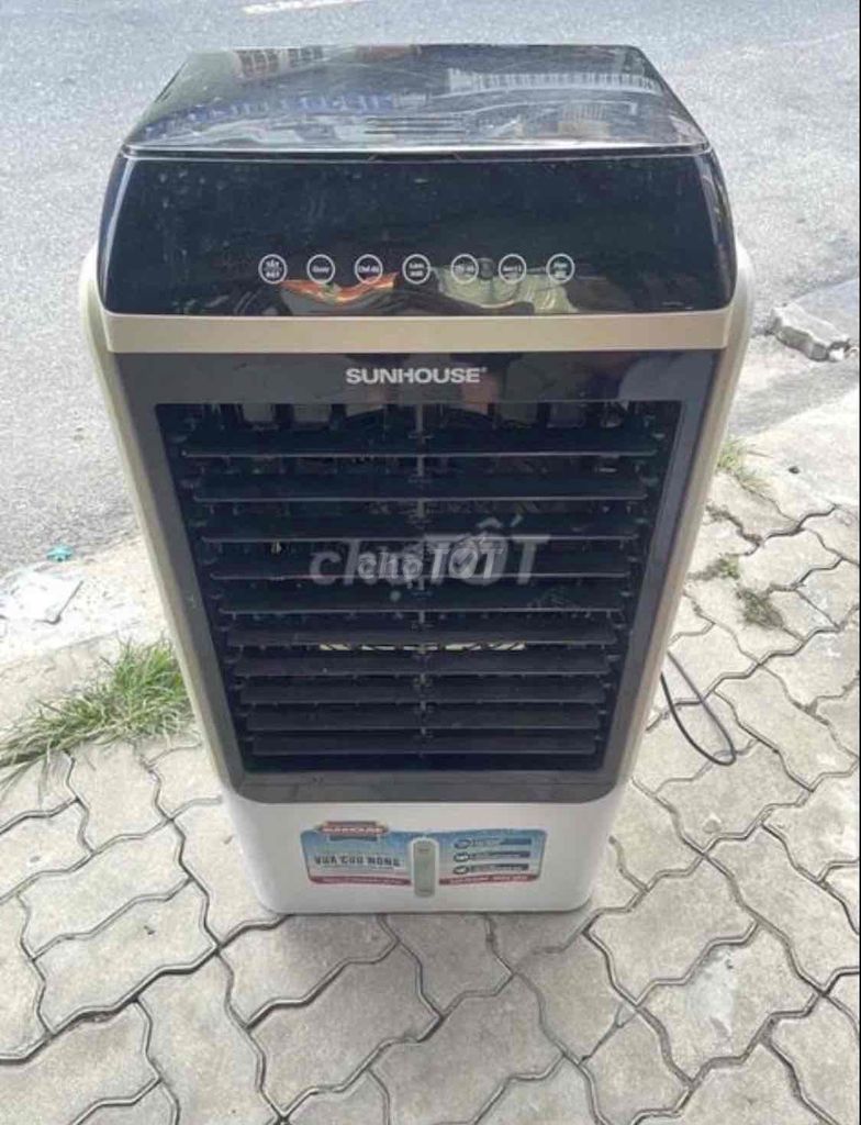 Quạt điều hòa SUNHOUSE Đen trắng. Mua bán Quạt tại Quận Thanh Khê Đà Nẵng được đăng bởi A H hình 1