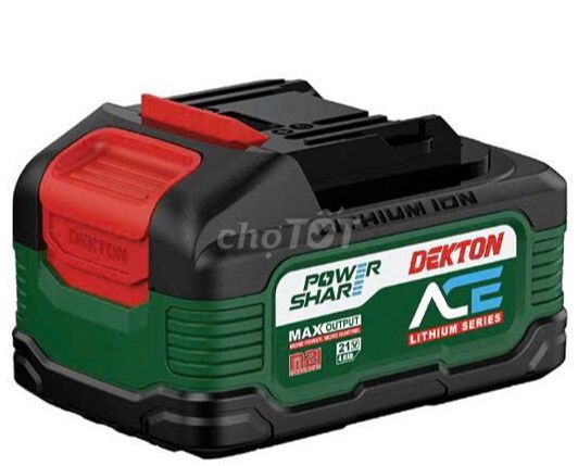 Pin Dekton M21-B4085PLUS 21V 4.0Ah 2 màu XANH&XÁM. Mua bán Phụ kiện (Màn hình, Chuột...) tại Quận Ninh Kiều Cần Thơ được đăng bởi CƠ KHÍ LÂM QUỐC TRUNG hình 1