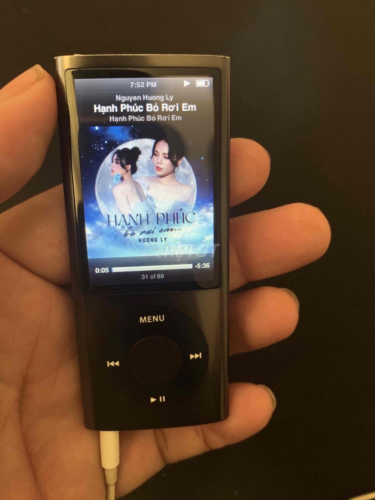 máy nghe nhạc ipod nano 5