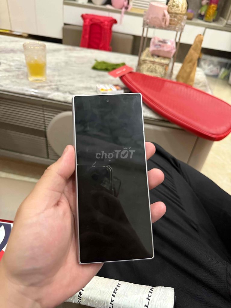 Samsung Z Fold 6 Bạc còn bảo hành 07/2026. Mua bán Điện thoại tại Quận Long Biên Hà Nội được đăng bởi Long Đoàn hình 1