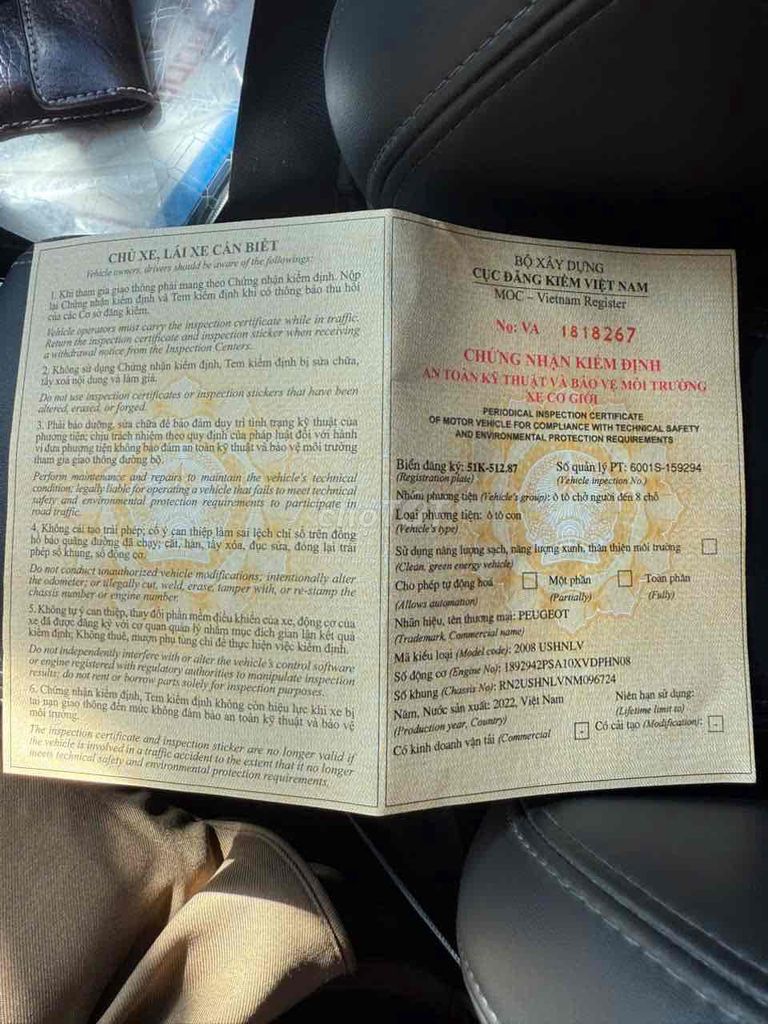 Peugeot 2008 2022 GT Line 1.2 AT - 60 km. Mua bán Ô tô tại Huyện Hóc Môn Tp Hồ Chí Minh được đăng bởi Nguyên hình 6