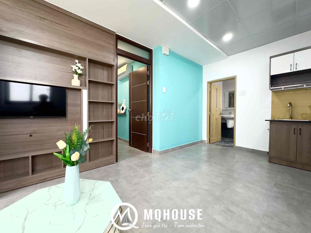 ♟️Căn Hộ 1 BedRoom Cửa Sổ - Ban Công ở Hoàng Hoa Thám - gần Lotte Mart