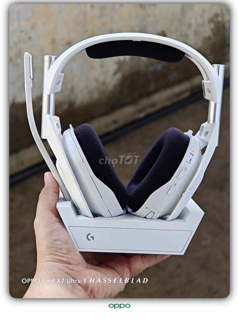Tai nghe không dây  Logitech Astro A50x Trắng. Mua bán Tivi, Âm thanh tại Quận Gò Vấp Tp Hồ Chí Minh được đăng bởi Lê Tâm hình 1