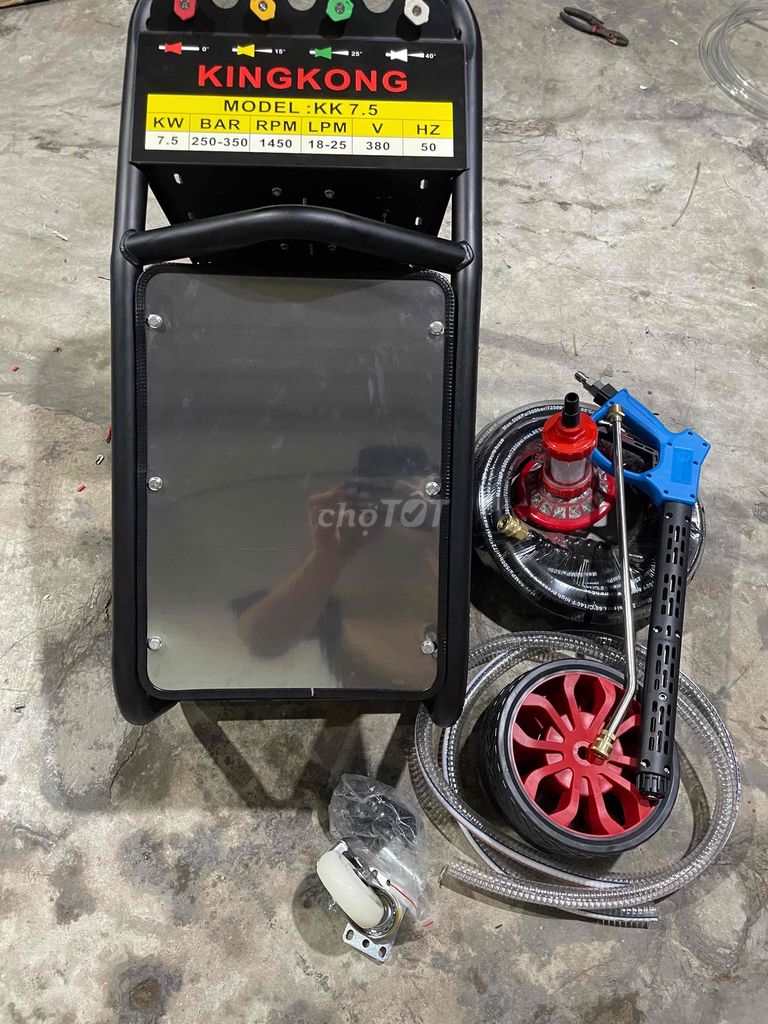 Máy rửa xe KINGKONG KK 7.5. Mua bán Đồ chuyên dụng, Giống nuôi trồng tại Huyện Mê Linh Hà Nội được đăng bởi Lê Phong hình 1