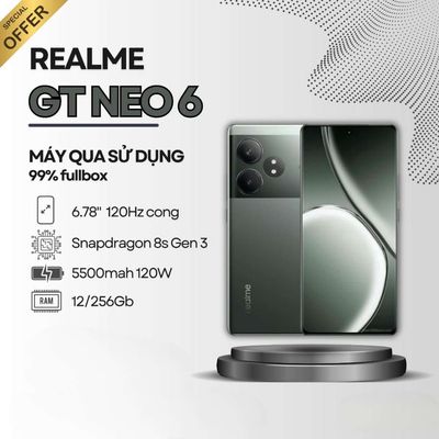 ✔️REALME GT NEO 6 BẢN 12/256GB. Mua bán Điện thoại tại Quận Ninh Kiều Cần Thơ được đăng bởi Zelda Phone
