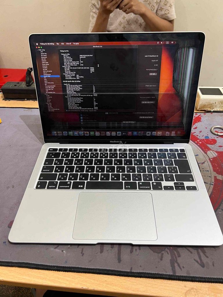 Apple MacBook Air M1 8GB/256GB Đã qua sử dụng. Mua bán Laptop tại Quận Đống Đa Hà Nội được đăng bởi Chí Hướng Group  hình 1