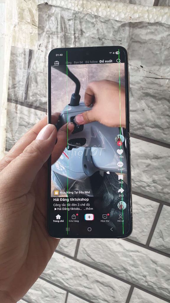 Samsung Galaxy Z Flip 4 Trắng sữa Hỏng màn trong. Mua bán Điện thoại tại Quận 11 Tp Hồ Chí Minh được đăng bởi truong huynh hình 1