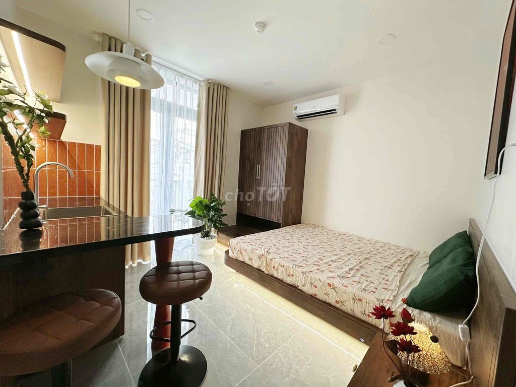 Rent · 1 bd · 25 м² · Quận Bình Thạnh, ул. Đường Nơ Trang Long