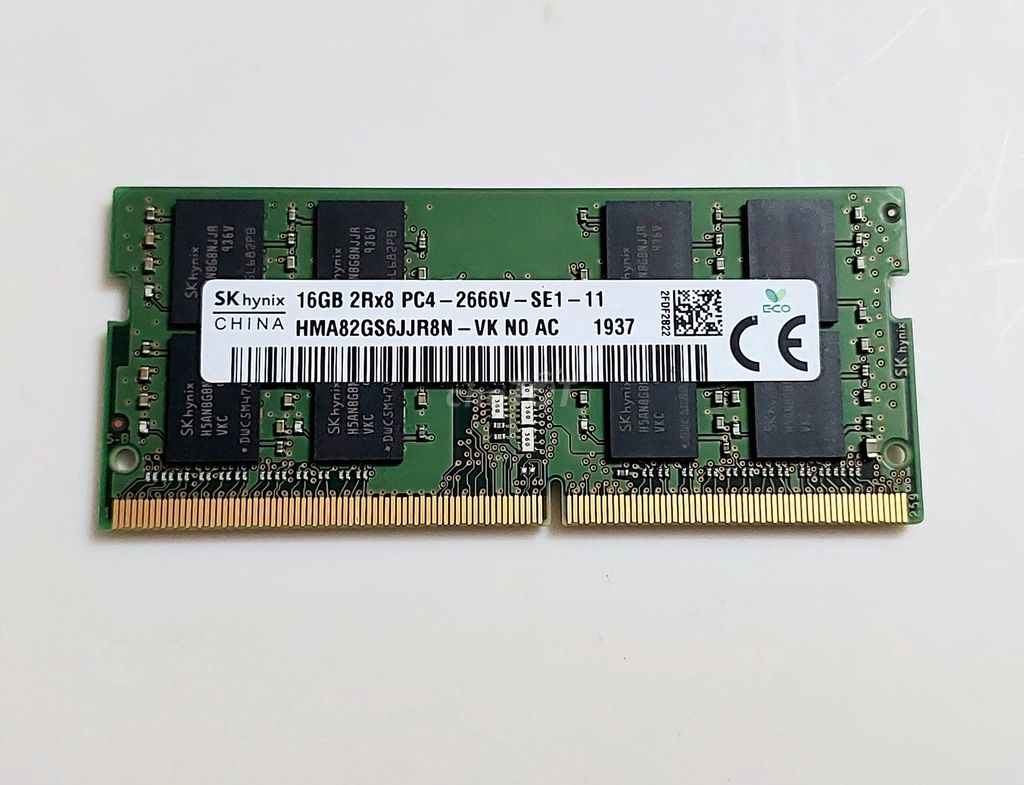 Ram Laptop DDR4 16GB 2666 SKhynix. Mua bán Linh kiện (RAM, Card...) tại Thành phố Thủ Đức Tp Hồ Chí Minh được đăng bởi Lạc Thiên hình 1
