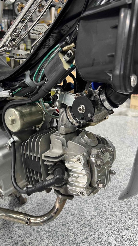 Anpha dọn full new kèm biển 23458. Mua bán Xe máy tại Huyện Châu Thành Long An được đăng bởi Truong Trung Hung  hình 5