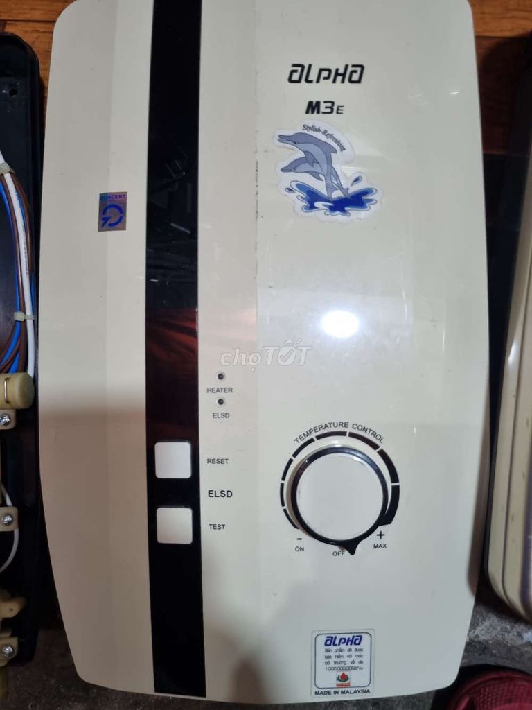 Máy nước nóng Alpha M3E 4.5kW Trắng🏝🏝🏝. Mua bán Thiết bị vệ sinh, nhà tắm tại Quận Gò Vấp Tp Hồ Chí Minh được đăng bởi Tuấn Đồ Cũ NK hình 2