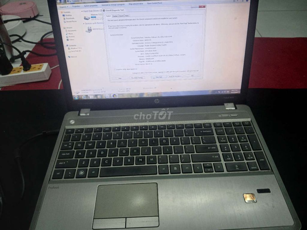 HP ProBook 4540s i5 4GB/600GB. Mua bán Laptop tại Quận Bình Tân Tp Hồ Chí Minh được đăng bởi CLB Bida Bình Tân hình 1