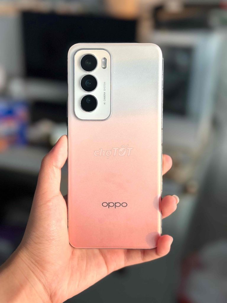 Oppo Reno 12 512GB Hồng trắng. Mua bán Điện thoại tại Thị xã Tân Uyên Bình Dương được đăng bởi Cửa hàng Kim Tuyến hình 1